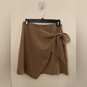 Aritzia Wilfred Wrap Skirt with Bow